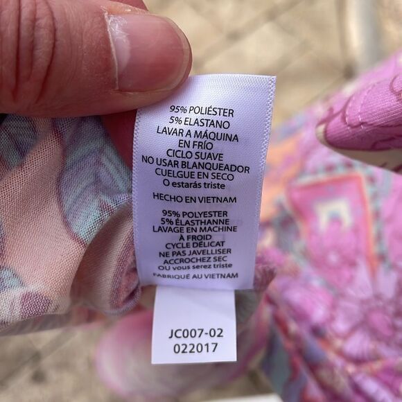 ✨LuLaRoe Pastel Aztec Floral Print Nicole Dress - Picture 6 of 6